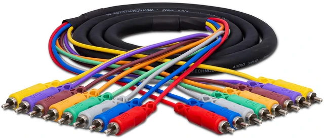 Main image of CRA-802 Dual RCA to Dual RCA Stereo Interconnect Cable - 2 Meters (6.6 ft)