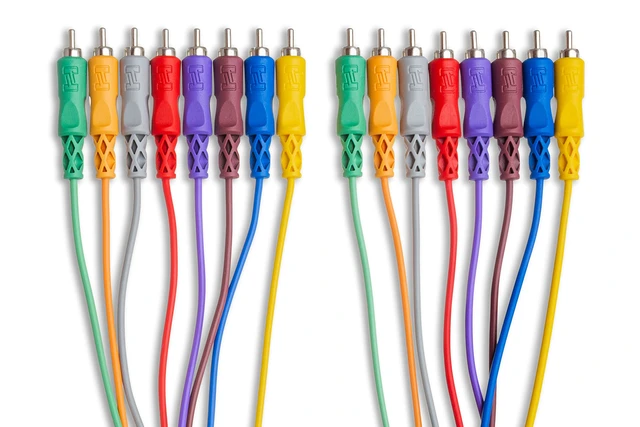 Alt view image 2 of 2 - CRA-802 Dual RCA to Dual RCA Stereo Interconnect Cable - 2 Meters (6.6 ft)