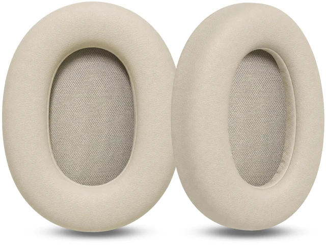 Main image of Replacement Ear Pads for Jabra Elite 85H Wireless Over-Ear Headphone, Extra-Thick and Durable Ear Cups Cover, Soft LeatherMemory Foam Headset Cushions-Gold