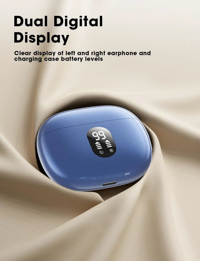 Alt view image 6 of 7 - Wireless Earbuds, 2026 Ear Buds with Big Bass Stereo Sound
