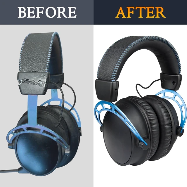 Alt view image 5 of 7 - Headband Sliders for HyperX Cloud(1/2/Pro/Core/Alpha) - Black for Cloud(1/2/Pro/Core/2 Core/Alpha/Alpha S/Alpha Pro), CloudX