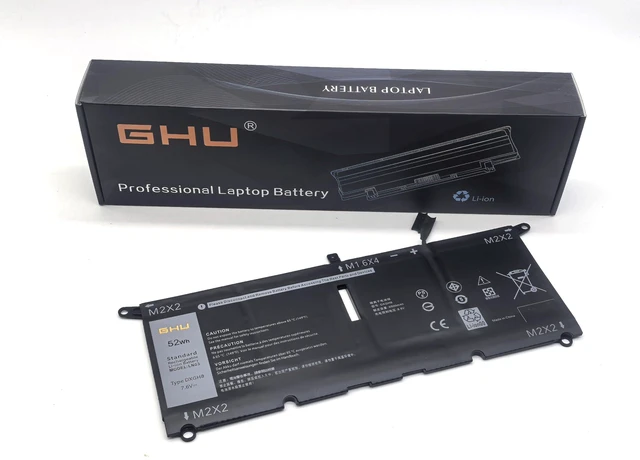Alt view image 2 of 7 - DXGH8 G8VCF Laptop Battery 52Wh Replacement for Dell XPS 13 9370 9380 7390, Inspiron 13 5390 5391 7391 2-in-1, Latitude 3301, Vostro 5390 5391, Compatible with 0H754V H754V HK6N5