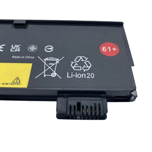 Alt view image 3 of 7 - 61+ 61 01AV425 Battery Replacement Compatible with Lenovo ThinkPad T470 T570 T480 T580 A475 P51S P52S TP25 Series 4X50M0881 01AV491 SB10K97582 SB10K97583 L18M6P71 SB10K97661 02DL023