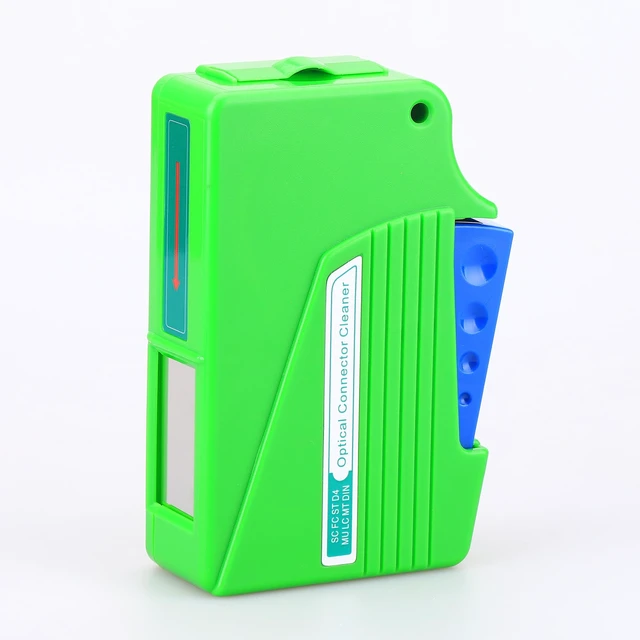 Alt view image 7 of 7 - Fiber Optic Cleaning Box for SC/LC/FC Connectors, Professional Fiber Adapter Port Cleaner Kit