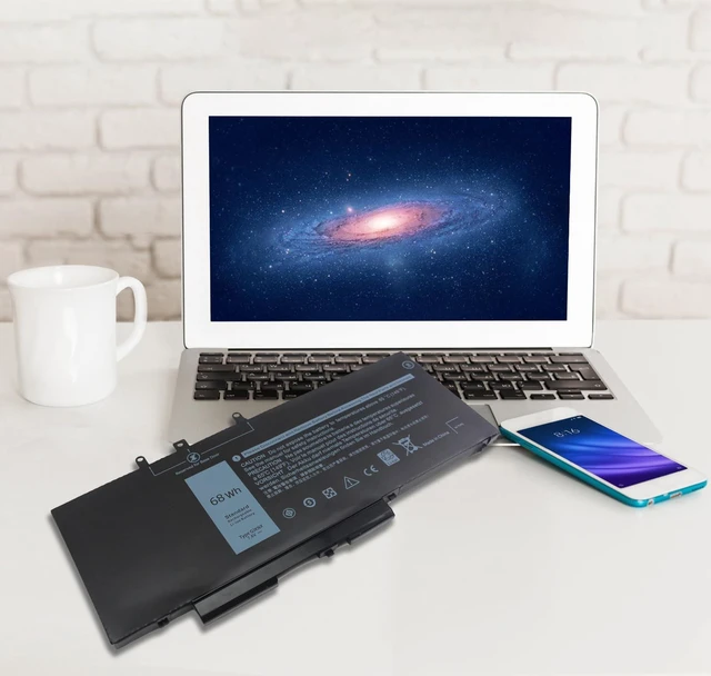 Alt view image 7 of 7 - 68Wh GJKNX Battery Replacement Dell Latitude 5480 Laptop Battery for Latitude 5580 5280 5488 5590 5591 5490 5491 5495 E5480 E5580 E5490 E5590 Precision 15 3520 3530 GD1JP DY9NT 5YHR4 451-BBZG