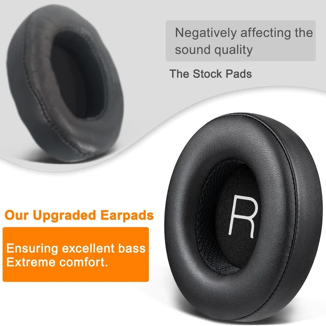 Alt view image 5 of 7 - Earpads for Shure Aonic 50 (Gen 1/Gen 2) - Black