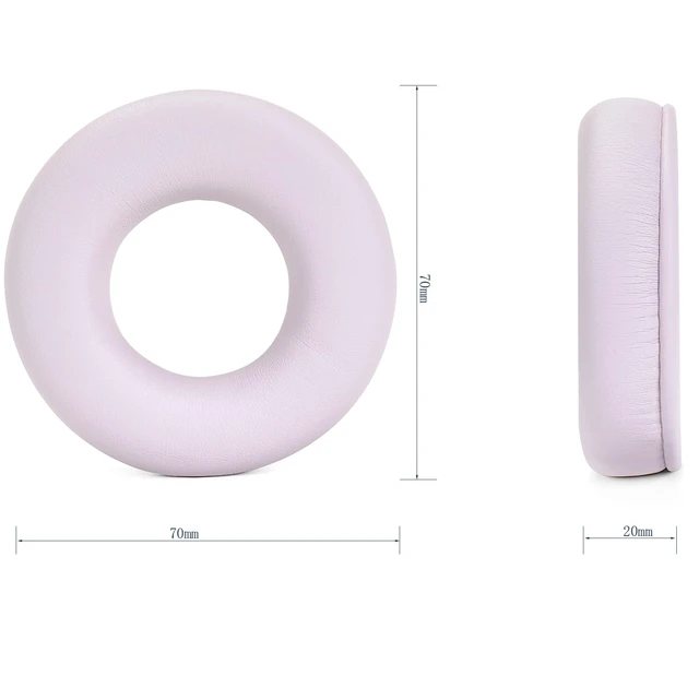 Alt view image 4 of 7 - Kit 2 IN1 Earpads for Sony WH-CH520 Wireless Headphones-Pink Replacement Cushions Kit 2 IN1 Ear Pads + Headband,Replacement Headstrap Pad & Earpads Repair Part