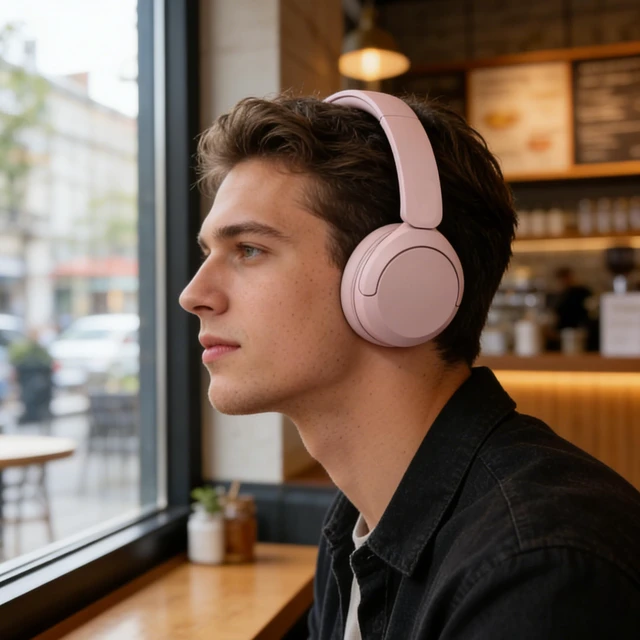 Alt view image 5 of 7 - Kit 2 IN1 Earpads for Sony WH-CH520 Wireless Headphones-Pink Replacement Cushions Kit 2 IN1 Ear Pads + Headband,Replacement Headstrap Pad & Earpads Repair Part