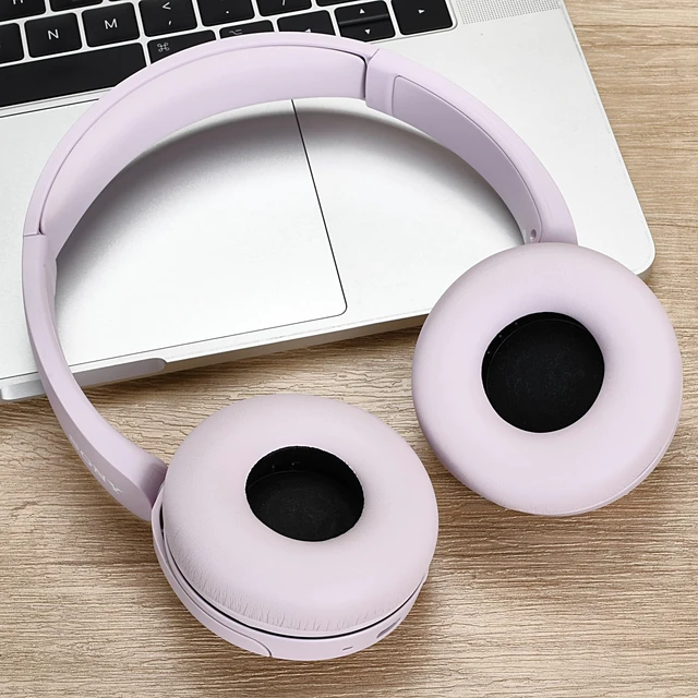 Alt view image 7 of 7 - Kit 2 IN1 Earpads for Sony WH-CH520 Wireless Headphones-Pink Replacement Cushions Kit 2 IN1 Ear Pads + Headband,Replacement Headstrap Pad & Earpads Repair Part
