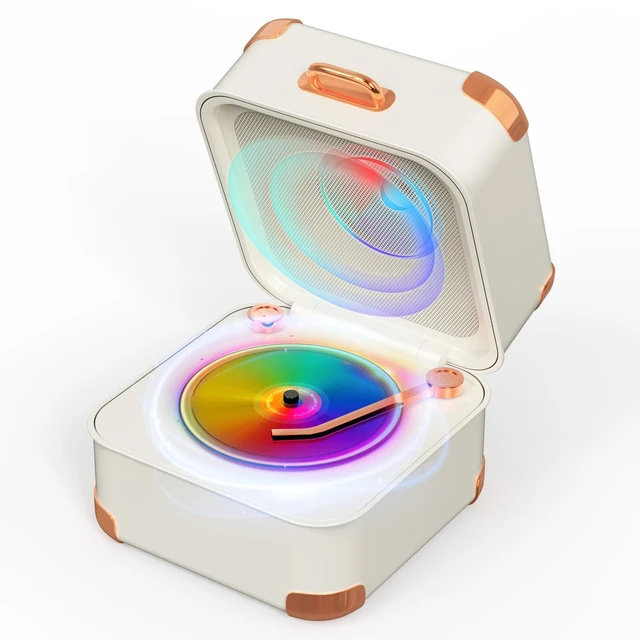Main image of Portable Bluetooth Speaker,Mini Record Player,HD Sound Quality, Mini Bluetooth Speaker, up to 8 Hours of Play Time,TWS Pairing,Suitable for Family Parties, Birthday Gifts2026 Spring Women's Gifts