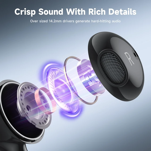 Alt view image 2 of 7 - USB C Headphones for iPhone 17 16 15 Pro Max Plus USB C Wired Earbuds Ear Buds Wired Type C Earphones with Mic Volume Control HiFi Stereo for iPhone iPad 10 Samsung Galaxy S26 S25 S24 Google Pixel 8 7