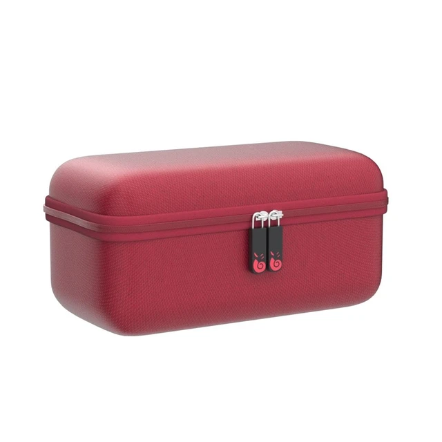 Alt view image 4 of 7 - Hard Travel Case for Ortizan X10 Portable Bluetooth Speaker (1st Gen) (Wine Red)