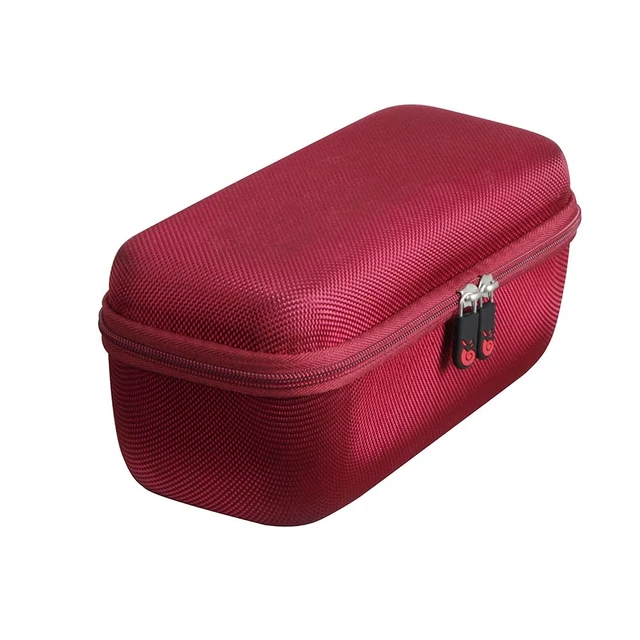Alt view image 6 of 7 - Hard Travel Case for Ortizan X10 Portable Bluetooth Speaker (1st Gen) (Wine Red)