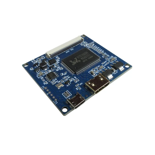Alt view image 7 of 7 - 7 Inch 1024x600 Portable DIY LCD Display Screen with Mini-HDMI Driver Board Secondary Monitor for PC, Raspberry/Orange Pi, Gaming Consoles, Microscopes & More
