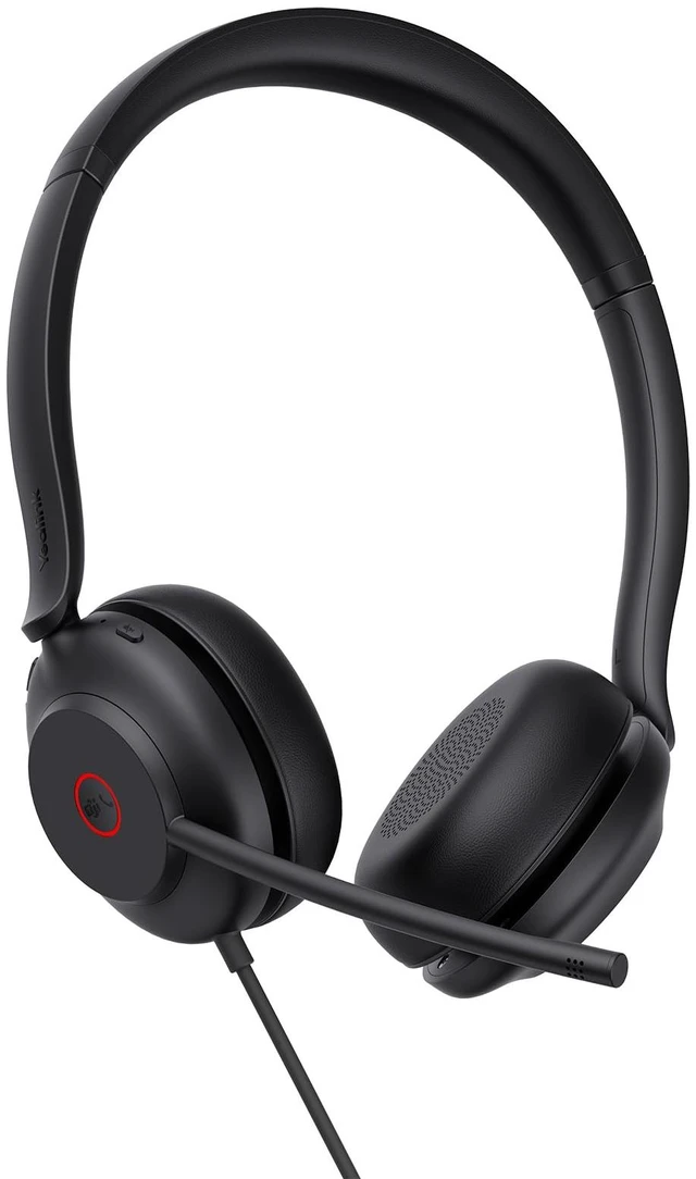 Main image of UH35 USB Wired Headset, Noise Cancelling Mic,Call & Music Control, Teams/Zoom Certified,Professional Stereo Headphons, Lightweight Design, Busylight, PC/Laptop/IP Phone, Office, Home,On-ear