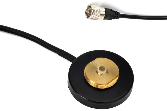 Main image of Mini NMO Mount Magnetic Base 5M Low Loss Coax Cable, for NMO Mobile Antennas