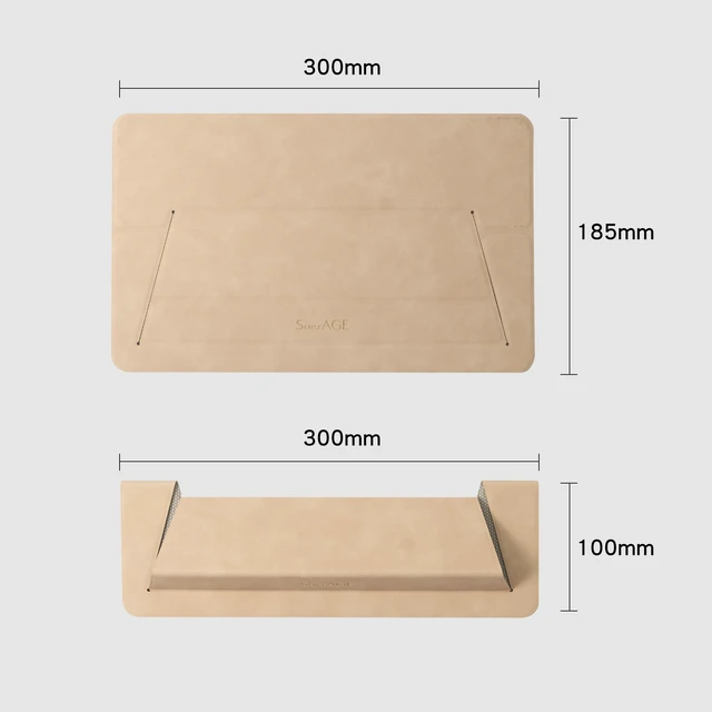 Alt view image 7 of 7 - Laptop Stand for Desk, Office, Ergonomic Notebook Stand, Foldable & Portable Travel FlatStand, Lightweight, Anti-Slip, Compatible with MacBook Air, Pro, and Up to 15.4" Laptops (Dusky Rose)
