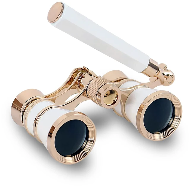 Main image of Opera Glasses,3X25 Theater Binoculars with Foldable and Extendable Handle,Mini Binocular Compact Lightweight,Portable Theater Glasses for Adults Kids Women in Musical Concert