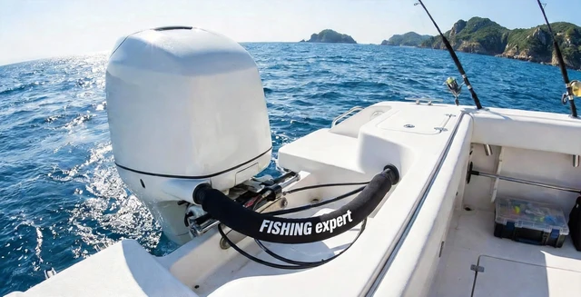 Alt view image 7 of 7 - 38'' Neoprene Trolling Motor Cable Sleeve for Cable Protection & Management