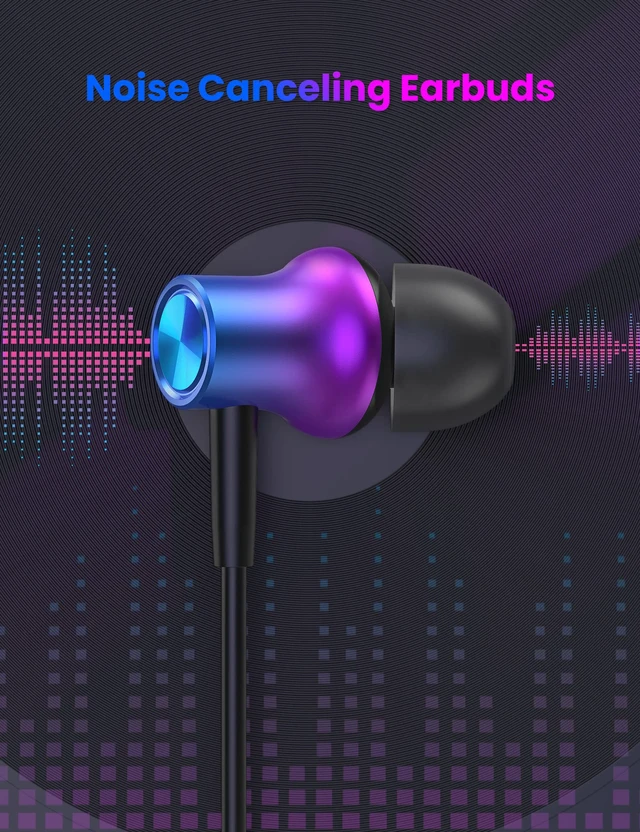 Alt view image 3 of 7 - USB C Headphones Wired Earbuds for Apple iPhone Duo 18 17 17e 16 16e 15 Pro USBC In Ear Buds with Mic Carrying Case,Corded Type C Earphones Headset for Samsung Galaxy S26 S25/Pixel 11 10 9 8 7 Android