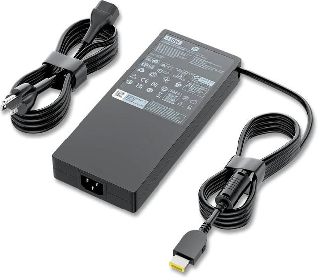 Main image of Slim 330W GaN Gaming Laptop Charger for Lenovo Legion 7i 9i Power Supply Compatible with Lenovo Legion Y9000P 16IRX9 16IRX9H 16IRX8 16ARX8H, ADL330SCC3A ADL330SLC3A SA10R16956 5A10W86289 AC Adapter