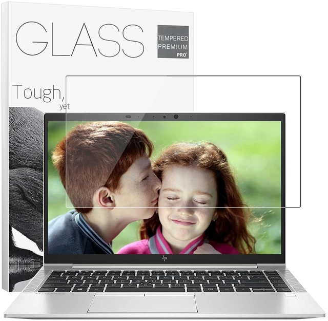 Main image of 14" 16:9 Laptop Screen Protector for HP 14 Series, 9H Tempered Glass