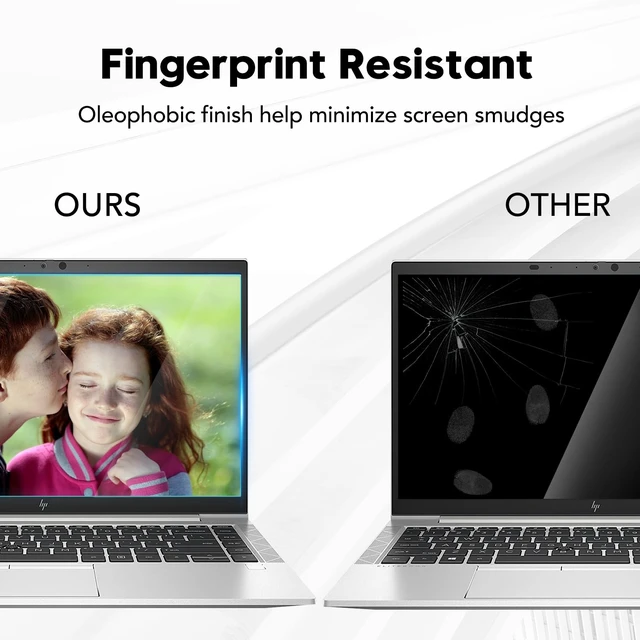 Alt view image 4 of 7 - 14" 16:9 Laptop Screen Protector for HP 14 Series, 9H Tempered Glass