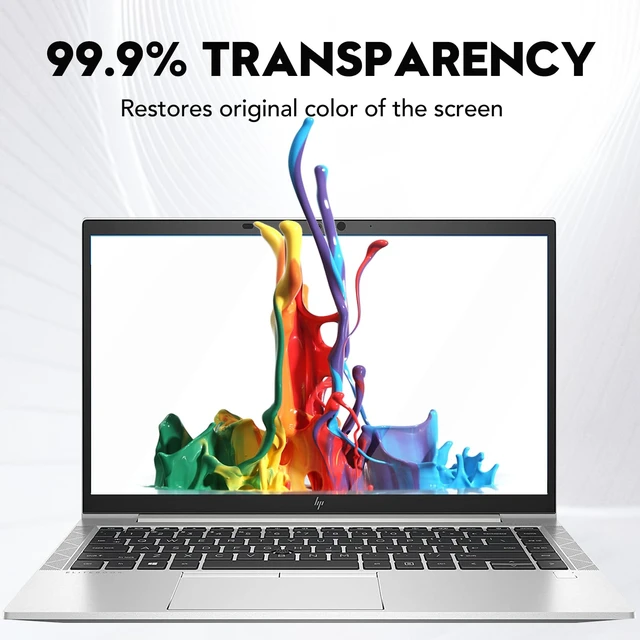 Alt view image 7 of 7 - 14" 16:9 Laptop Screen Protector for HP 14 Series, 9H Tempered Glass