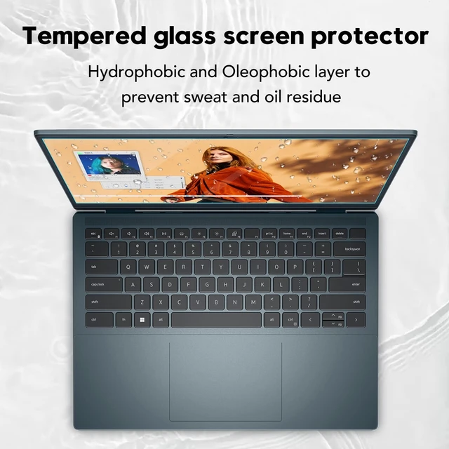 Alt view image 6 of 7 - 14" 16:9 Laptop Screen Protector for HP 14 Series, 9H Tempered Glass