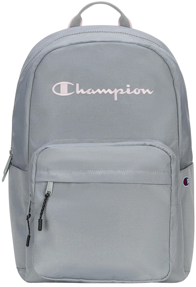 Main image of Steady Laptop Backpack, Grey/Rose Shadow, One Size Padded Adjustable Straps and Water Bottle Pockets