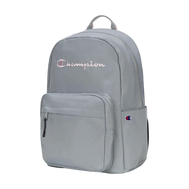 Alt view image 2 of 6 - Steady Laptop Backpack, Grey/Rose Shadow, One Size Padded Adjustable Straps and Water Bottle Pockets