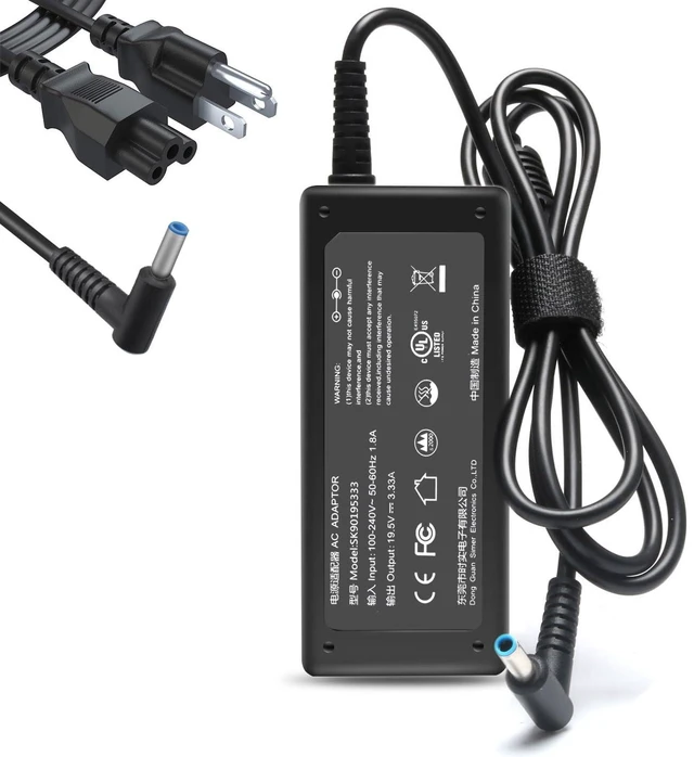 Main image of 45W 65W Laptop Charger AC Adapter Power Suppy for HP 15-DA 15-DB 15-da0xxx 15-db0xxx 15-da0012dx 15-da0014dx 15-da0032wm 15-da0033wm 15-bd0005dx 15-bd0011dx 15-bd0015dx 15-bd0031nr 15-bd0047wm