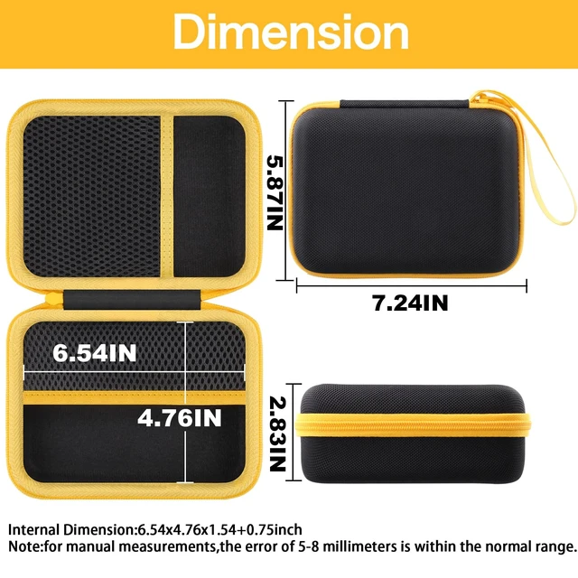 Alt view image 3 of 7 - Case for Fanttik B11 Mix/ B11 Pro Max/B10 Pro/B10 Pro Max Electric Air Duster,Compatible with Fanttik B10 Pro/B10 Pro Max Compressed Air Duster and Accessories,Case Only