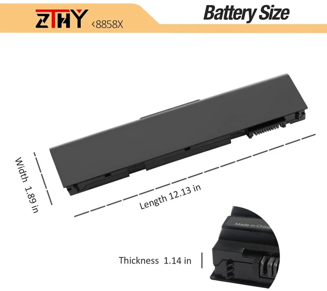 Alt view image 7 of 7 - 8858X T54FJ Laptop Battery Replacement for Dell Inspiron 14R 4420 5420 5425 7420 15R 4520 5520 5525 7520 17R 4720 5720 7720 Latitude E5420 E5430 E5520 E6420 E6430 E6440 E6520 E6530 Vostro 3460 3560