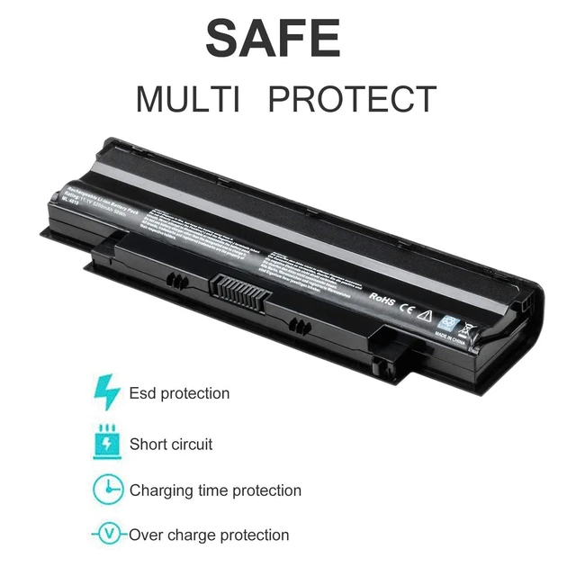 Alt view image 4 of 7 - 6-Cell Laptop Battery Replacement for Compatible dell Inspiron 3520 15R N5010 N5110 N5030 N5040 N5050 17R N7010 N7110 14R N4010 N4110 M5040 Vostro 3420 3450 3550