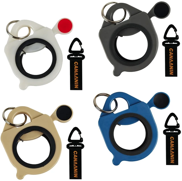 Main image of Zip Tie Holder Cable Tie Holder Heavy-Duty Colored Upgraded for Tool Belt Electrician Tool Tradie Bits Organized Strong Efficient Storage Reusable Portable (Colorful, 4 Pack)