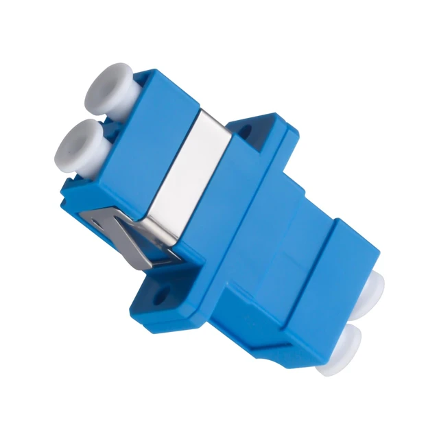 Alt view image 2 of 6 - 50pcs LC to LC Signlemode Fiber Optic Coupler Adapter Female To Female, LC/LC Coupler Duplex Singlemode (SM), Single Mode Connector