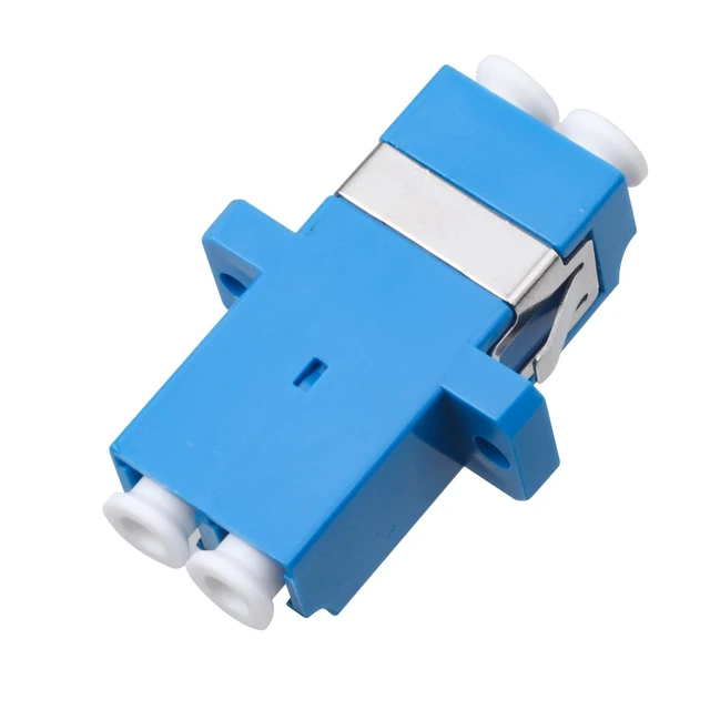 Alt view image 4 of 6 - 50pcs LC to LC Signlemode Fiber Optic Coupler Adapter Female To Female, LC/LC Coupler Duplex Singlemode (SM), Single Mode Connector