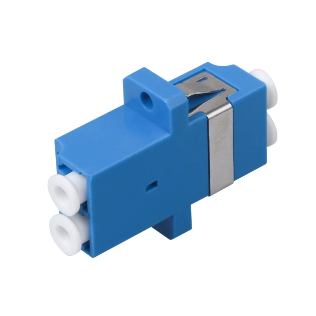Alt view image 6 of 6 - 50pcs LC to LC Signlemode Fiber Optic Coupler Adapter Female To Female, LC/LC Coupler Duplex Singlemode (SM), Single Mode Connector