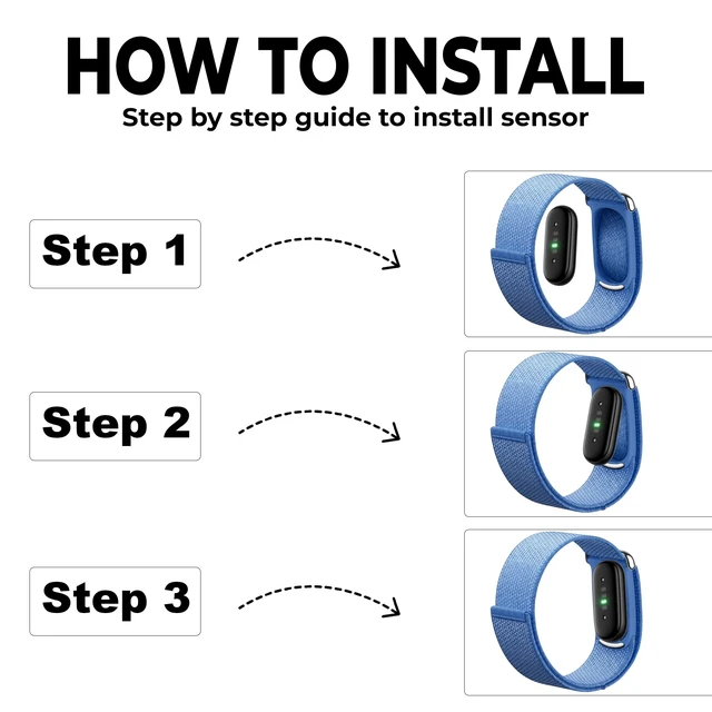 Alt view image 4 of 7 - Woven Nylon Loop Band Compatible with Google Fitbit Air, Stretchy Breathable Sport Strap, Adjustable Elastic Replacement Wristband with Metal Buckle for Men Women