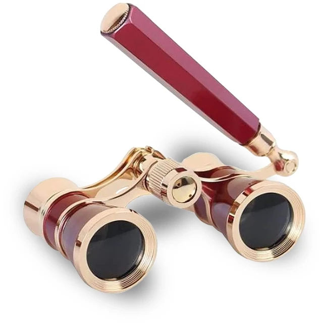 Main image of Opera Glasses,3X25 Theater Binoculars with Foldable and Extendable Handle,Mini Binocular Compact Lightweight,Portable Theater Glasses for Adults Kids Women in Musical Concert