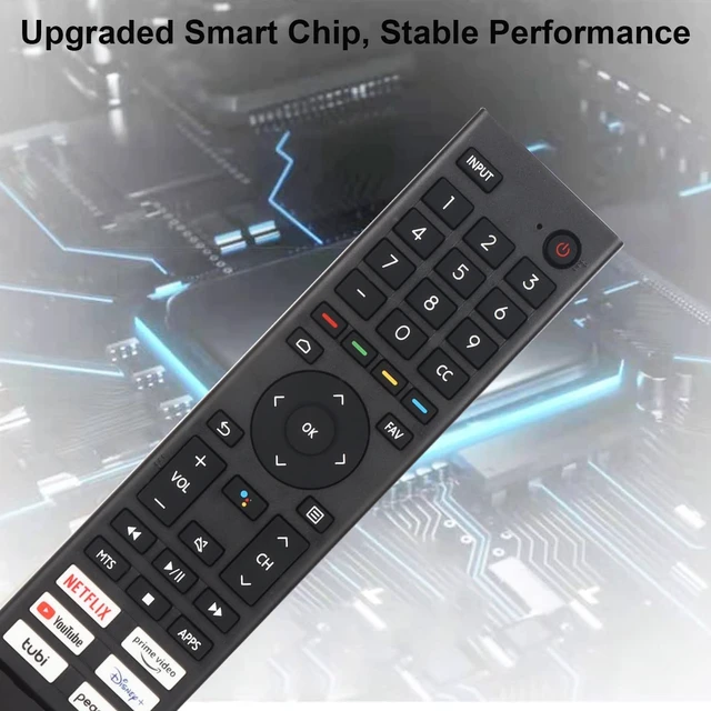 Alt view image 6 of 7 - New Upgraded ERF3J80H Universal Replaced Remote Fit for All Hisense 4K UHD Android Smart TV A6G U6G U8G Series75A6G 70A6G 65A6G 60A6G 55A6G 50A6G 43A6G 55U68G 50U6G 65U6G 75U6G 50U68G[NO Voice Command