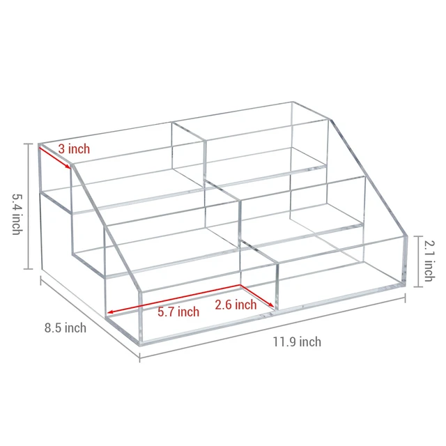 Alt view image 5 of 7 - 3 Tier CD Storage Rack, Clear Acrylic Disc Holder Holds 36 Cases Three-tier organizer stores up to 36 jewel cases with a clear design for easy viewing and compact media organization