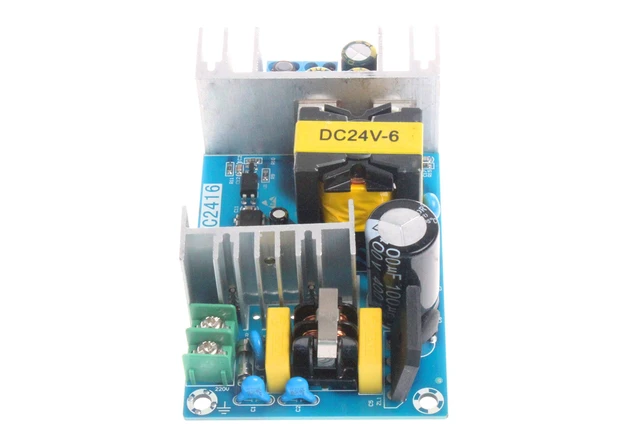 Alt view image 2 of 6 - AC to DC Isolated Power Supply Module AC 120V 100V - 245V to DC 24V 6A 144W Peak 24V 9A 216W Max Power Module with Overvoltage Overload Short-Circuit Protection (24V 6A, Peak 9A)