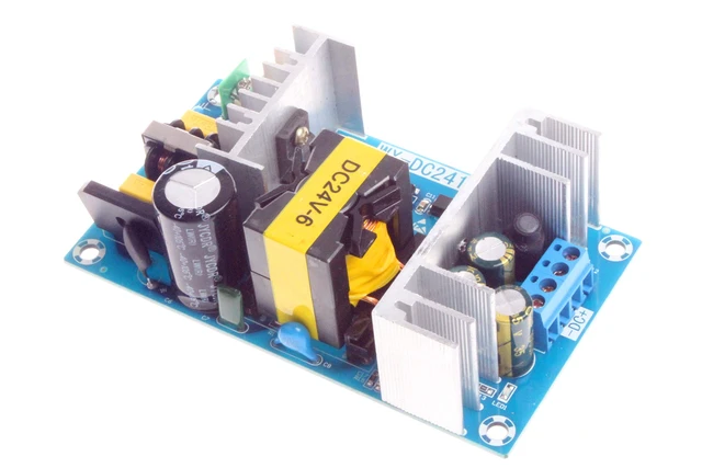 Alt view image 4 of 6 - AC to DC Isolated Power Supply Module AC 120V 100V - 245V to DC 24V 6A 144W Peak 24V 9A 216W Max Power Module with Overvoltage Overload Short-Circuit Protection (24V 6A, Peak 9A)
