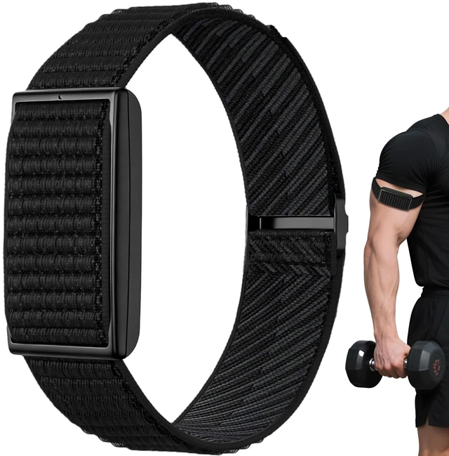 Main image of Bicep Band for Polar loop Fitness Tracker - Soft Breathable Nylon Ankle/Arm Strap for Polar loop Strap, Men Women