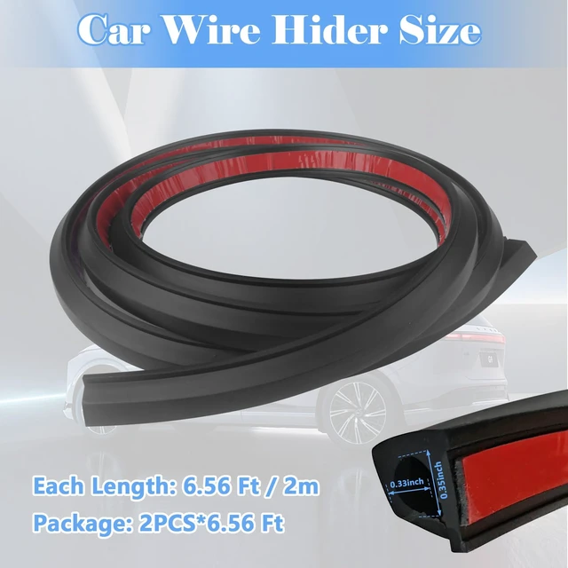 Alt view image 4 of 6 - Universal Windshield Wire Hider Car Roof Rack Light SUV ORV Trucks