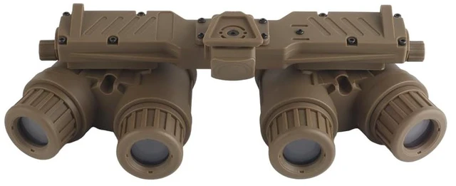 Alt view image 5 of 7 - GPNVG 18 Tactical Binocular Night Vision Dummy Model,Tactical Helmet No Function NVG Model Kit for Cosplay Display