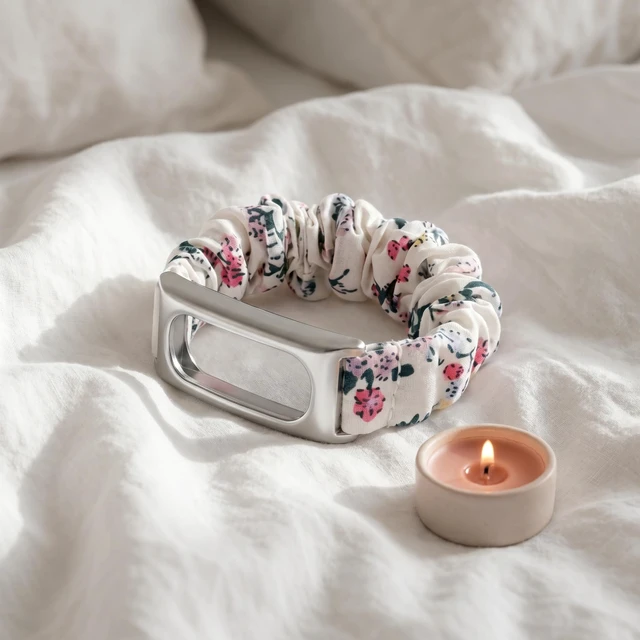 Alt view image 6 of 7 - Scrunchie Band for Google Fitbit Air Women(6g,Like Air) Skin-friendly,Female elegance,Cute,Washable,Easy to put on,Very Ultra-lightweight,Elastic,Sport,Breathable,Sweat-absorbing