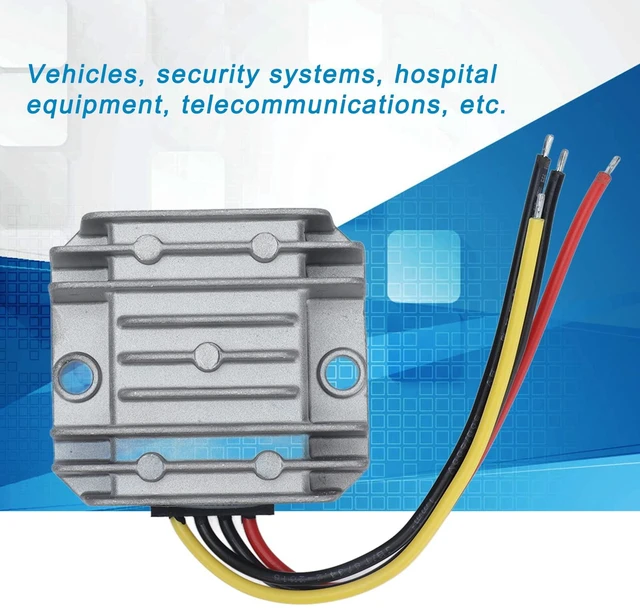 Alt view image 4 of 7 - DC Converter Module DCDC 24V to 19V 10A 190W Voltage Regulator Reducer Transformer Power Supply Adapter IP67 for Auto Car